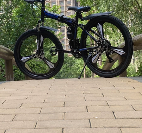 折叠山地自行车成年人变速越野单车男女超快赛...