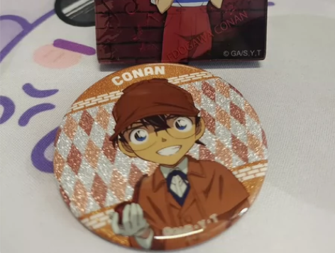 【出】名侦探柯南 plaza闪吧唧（柯南款...