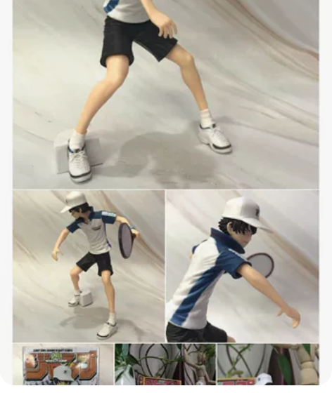 网球王子 越前龙马 50周年纪念 手办公仔...