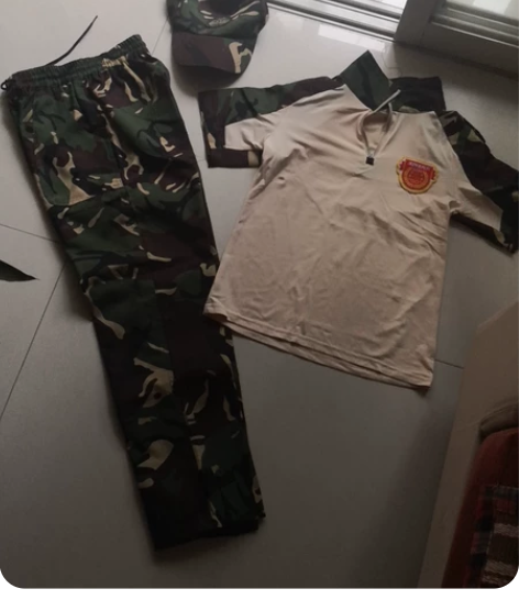 儿童迷彩服套装，M码，全新。不退换 感兴趣...