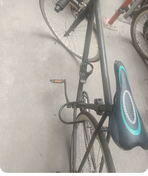 死飞单车(前轮漏气，其他无问题) 感兴趣的...