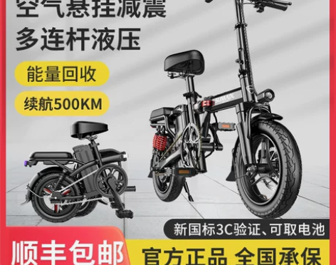 闲置德国名顶折叠电动车 自提广州市番禺区厦...