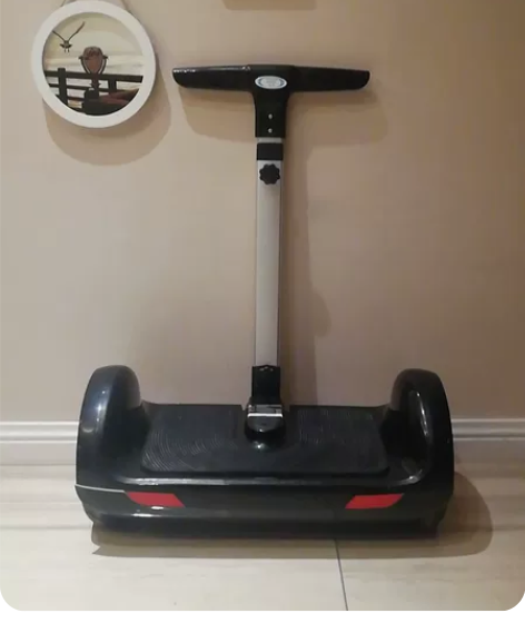 搬家处理 电动平衡车成人儿童带把手调节杆电...