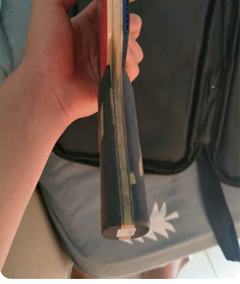 乒乓球拍，银河九星，手柄有一点汗磕过一次 ...
