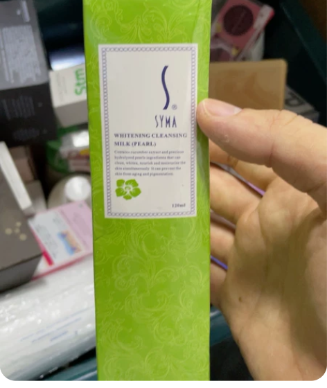 SYMA/诗蔓水解珍珠洁面奶120ml现货...