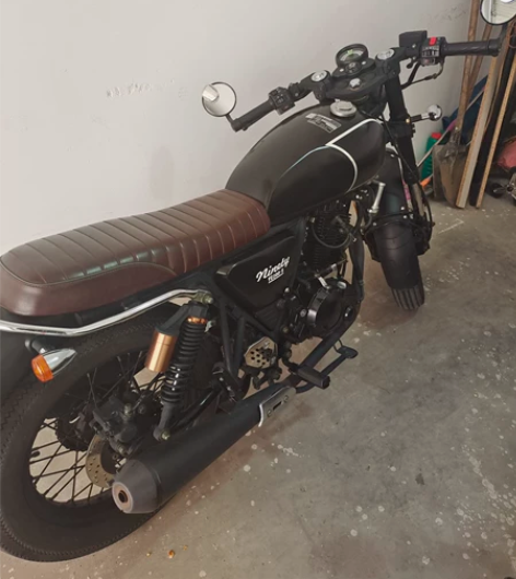 摩托车 二手摩托车 复古摩托车 银钢拿铁2...