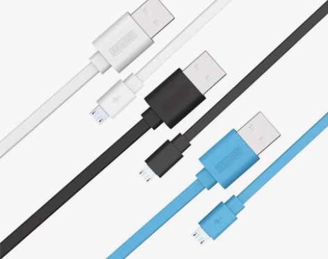 罗马仕安卓数据线快充加长蓝牙耳机充电线器闪...