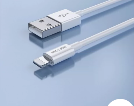 【罗马仕】苹果便携数据线0.2米，全新闲置...