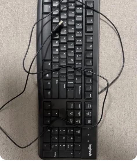 罗技（Logitech） K120有线键盘...