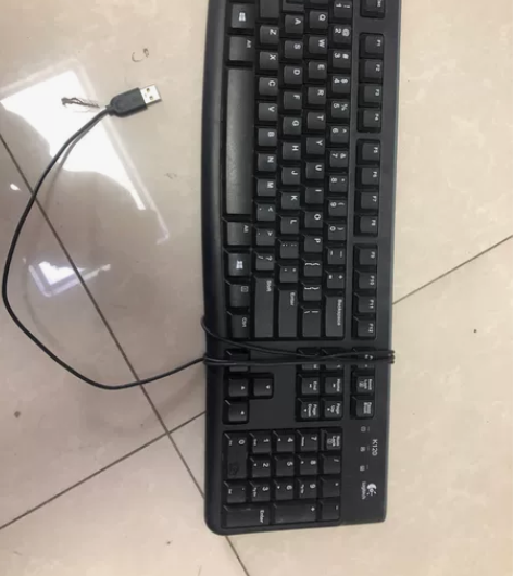 二手键盘 包好 不掉字 罗技 联想 等 测...