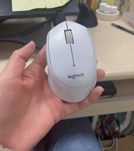 罗技M330蓝牙鼠标 白的左键要用力按才行...