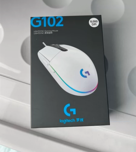 罗技G102白,全新未拆封,国行正品,无质...