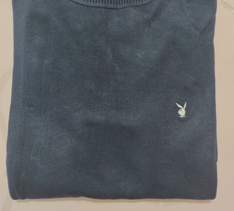 花花公子高领毛衣 颜色  蓝   尺码12...