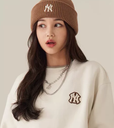 韩国爆款秋冬新款MLB帽子毛线帽保暖冷帽L...