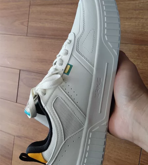 鸿星尔克官方旗舰板鞋男2022新款春耐磨透...