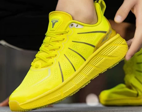 男跑步鞋 休闲鞋跑步鞋男鞋树标燃跑厚底缓震...