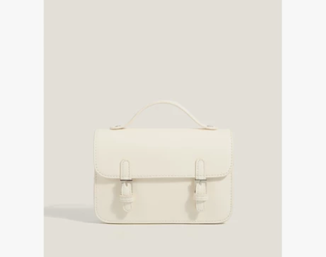 2021新款女包秋潮时尚复古邮差包学院风单...