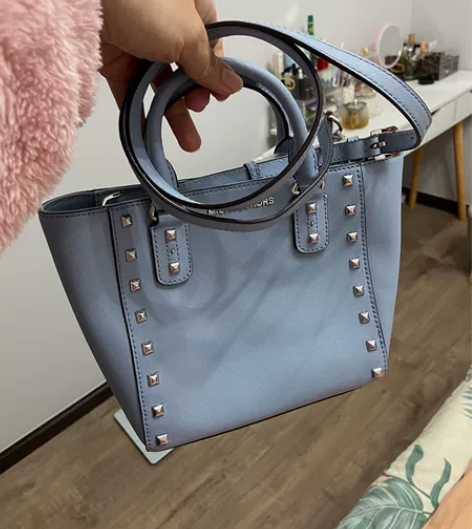 #Michael Kors MK皮质风琴包...