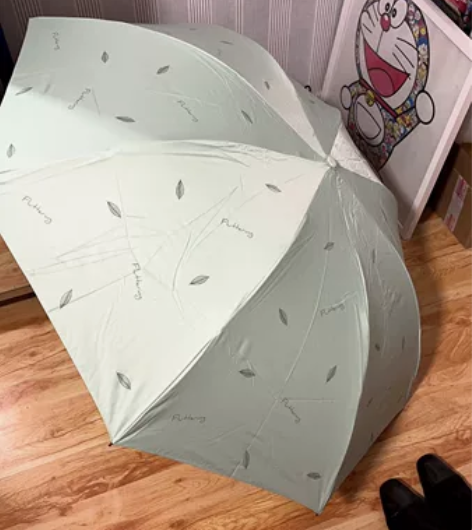 【手动双人折叠伞】天堂伞加大双人黑胶晴雨两...