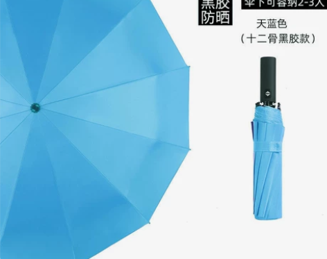 【全新包邮】全自动折叠晴雨伞抗风防雨防晒遮...