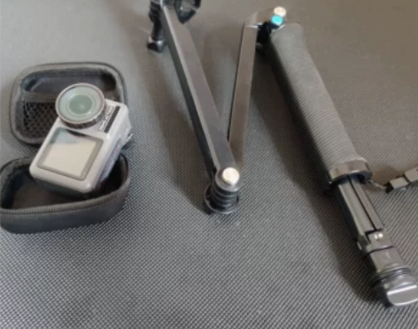 大疆osms action 99新，全套配...