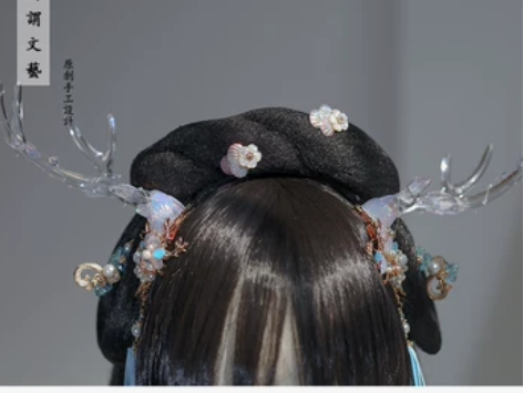 现货发夹*游龙清影 | 王者荣耀西施龙角鹿...