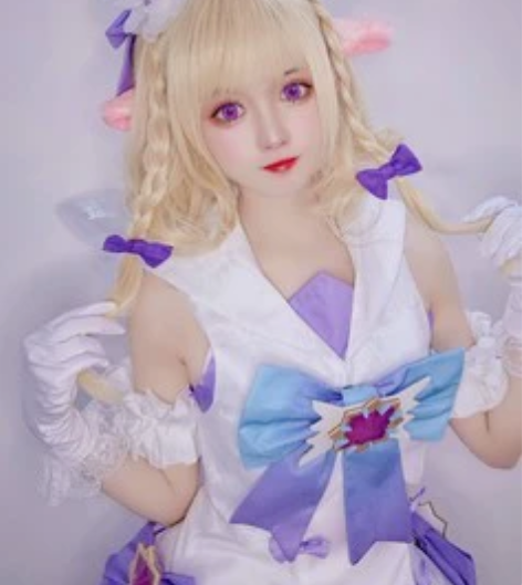 漫衣人王者荣耀瑶cos时之祈愿星传说cos...