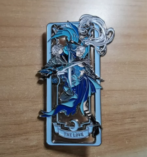 【出】wzry王者金属徽章兰陵王花木兰双兰...