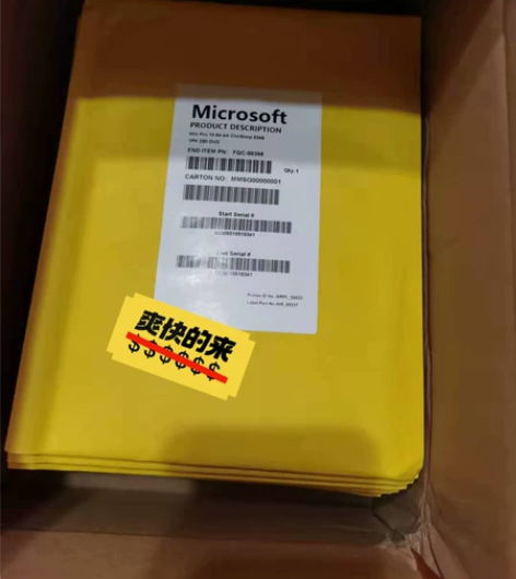 微软Windows pro专业版操作系统便...