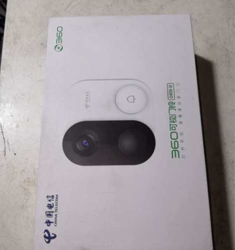360可视门铃  D809-D，仅拆。售出...