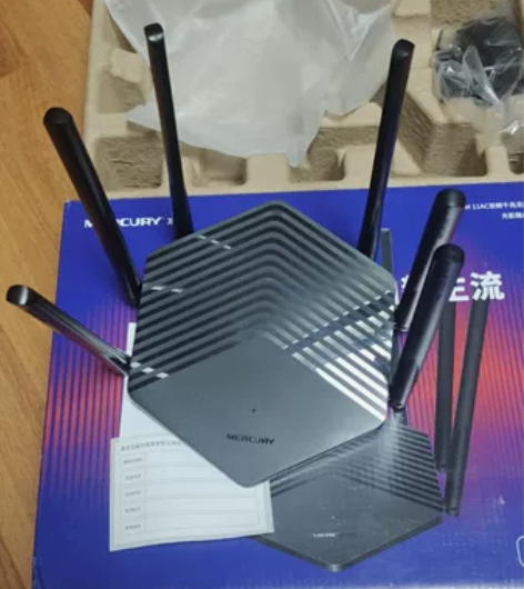 水星(MERCURY)双千兆路由器 AC1...