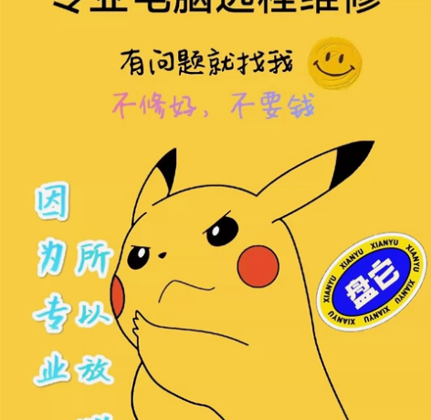 电脑故障维修/远程维护/问题咨询/重装系统...