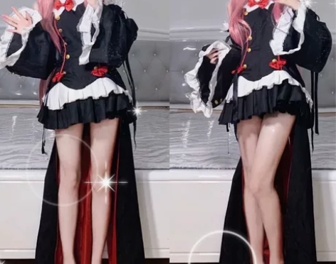 终结的炽天使吸血鬼克鲁鲁 cos服女裙万圣...