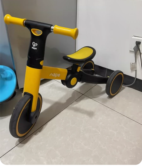 Hape三合一平衡车，Hape儿童三合一平...
