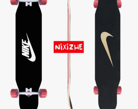 逆袭者长板公路滑板四轮滑板车刷街男女生舞板...