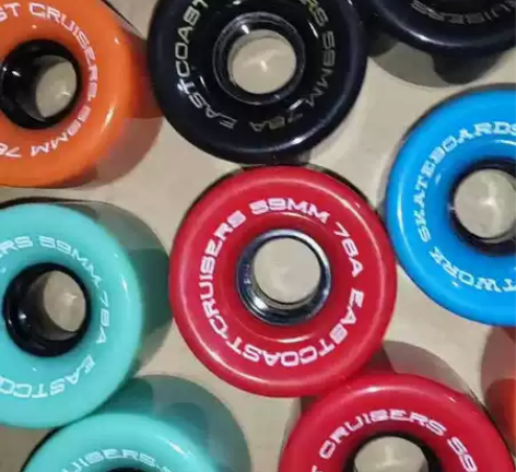 59mm*45mm巡洋舰滑板轮,双翘板轮子...