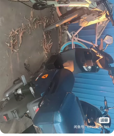 雅迪电动车48v国标刚提的车因为不常用出掉...