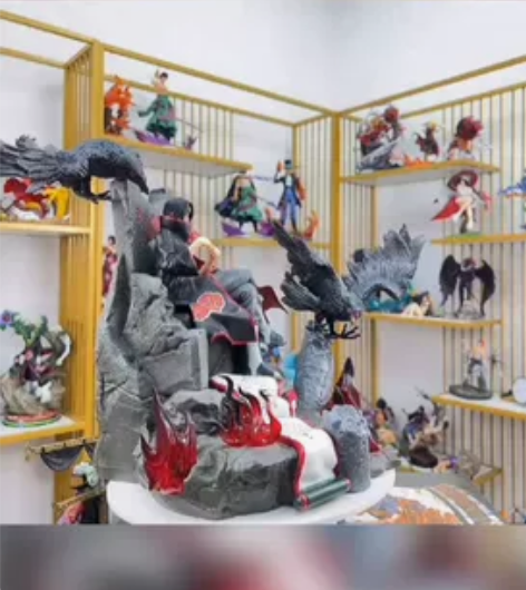 火影忍者gk殿堂级王座乌鸦鼬超大号手办宇智...