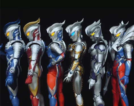 终极闪耀赛罗SHF奥特曼手办光辉特利迦超可动玩具诺亚人偶模型