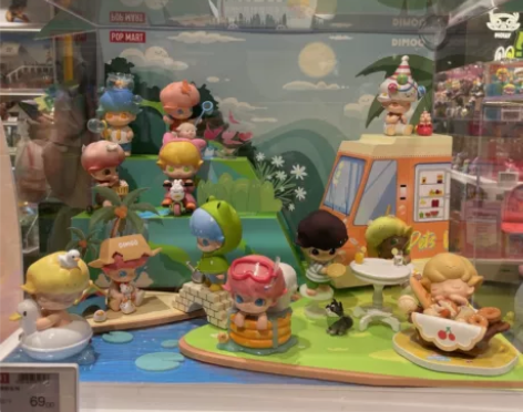 POPMART泡泡玛特收纳展示盒DIMOO...