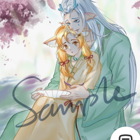 【约稿】日系风格/赛璐璐 手绘游戏同人设照...