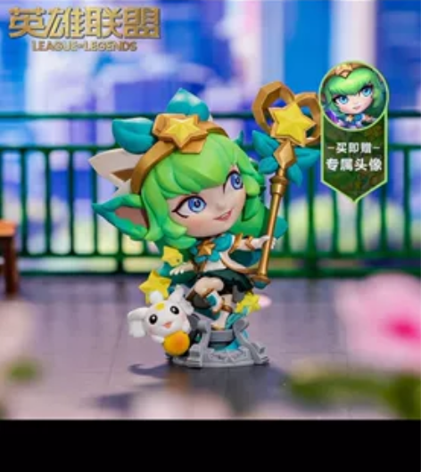 收 英雄联盟莉莉娅和璐璐头像 注意只要头像...