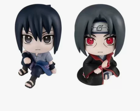 火影忍者手办佐助鼬神公仔限量版模型汽车摆件...