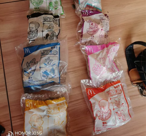 海贼王，麦当劳绝版人物海贼船，全套10只，...