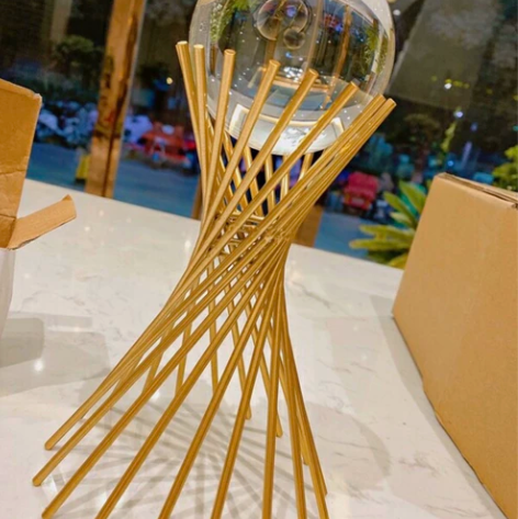 北欧水晶球摆件轻奢客厅酒柜电视玄关现代简约...