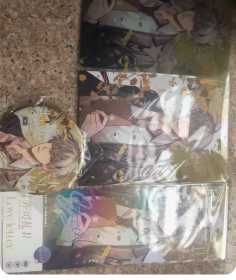 光与夜之恋情书 齐司礼set陆沉set夏鸣...