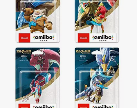 任天堂周边 塞尔达amiibo 手办 全...