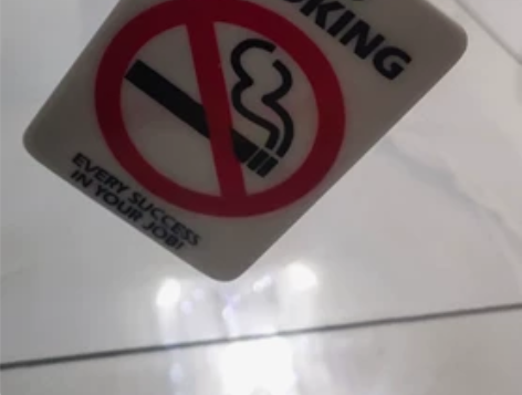 车内挂件 禁止吸烟牌 亚克力  挂车上效果...