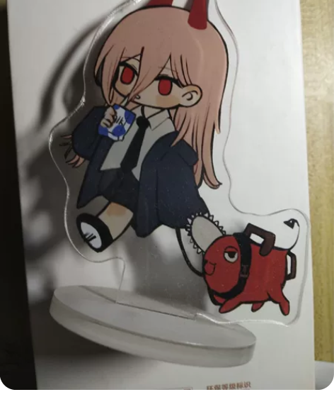 电锯人帕瓦立牌 有膜 标价出 不包邮 默认...