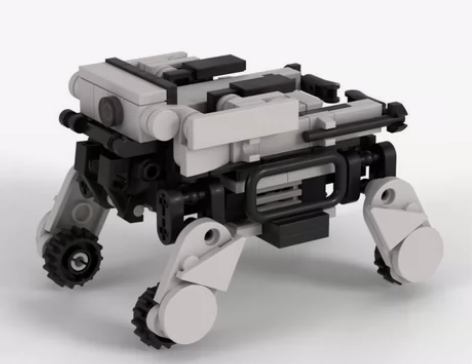 中国moc积木新品2023流浪地球2笨笨机...